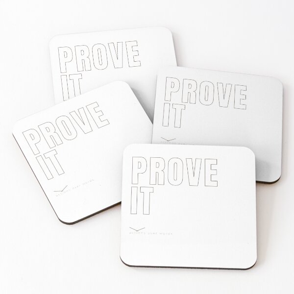Item preview, MJM Outline Type Prove It designed and sold by zen-mart.