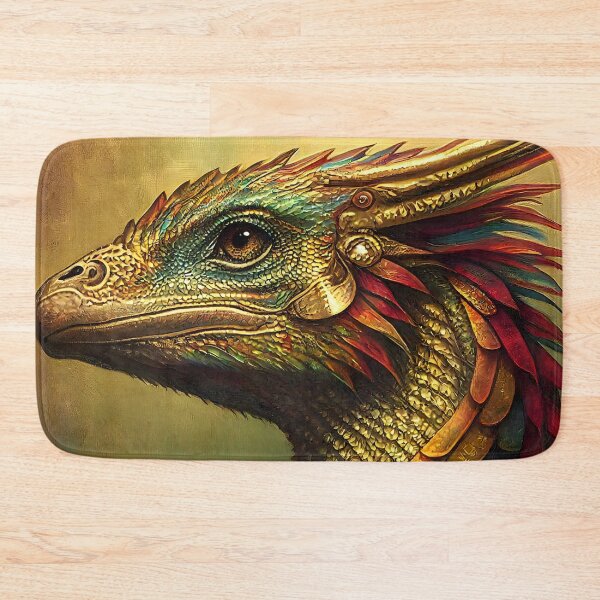 Item preview, Fantastic Being Similar to a Bird Dragon - Pictorial Art with Realistic and Colorful Style designed and sold by Hipatye26.