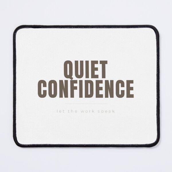 Item preview, MJM Quiet Confidence Back Print designed and sold by zen-mart.