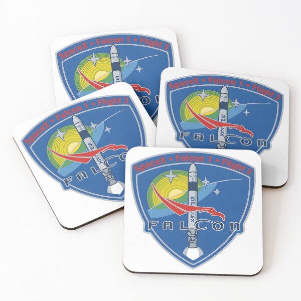 Item preview, SpaceX Falcon 1 Flight 3 Mission Patch designed and sold by CharlieDesings.