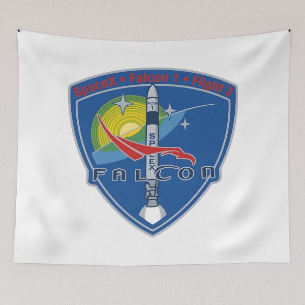 Item preview, SpaceX Falcon 1 Flight 3 Mission Patch designed and sold by CharlieDesings.