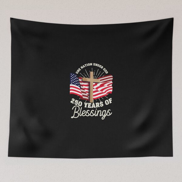 Item preview, 250 Years Blessing Patriotic Christian designed and sold by scottygrindz.