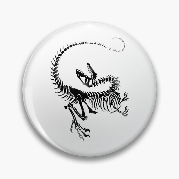 Item preview, Velociraptor Skeleton Print  designed and sold by Megaplay.