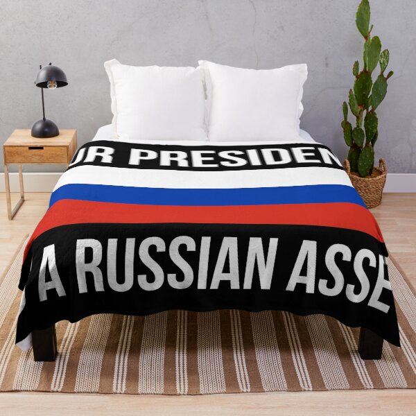 Item preview, Our president is a Russian asset.  designed and sold by Rachel the Artist .