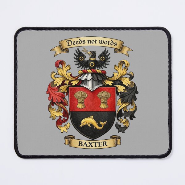 Item preview, The Baxter Family Coat of Arms designed and sold by BagTown Clans.