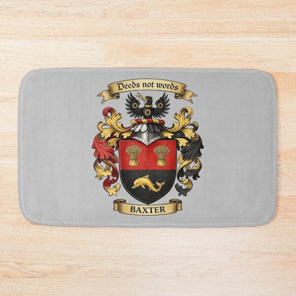Item preview, The Baxter Family Coat of Arms designed and sold by BagTown Clans.