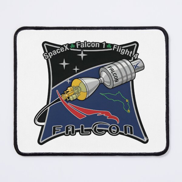 Item preview, SpaceX Falcon 1 Flight 4 Mission Patch designed and sold by CharlieDesings.