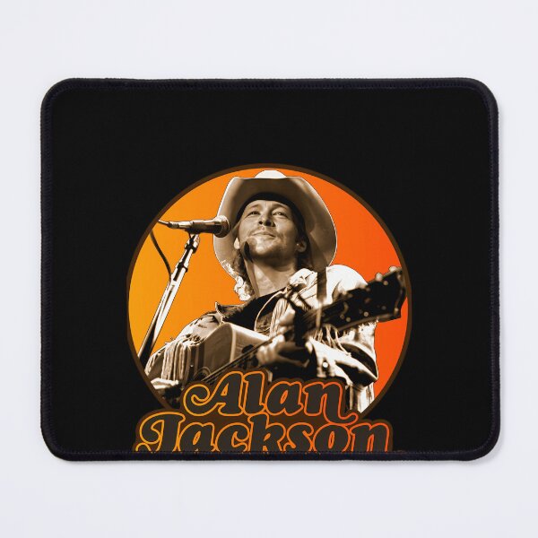 Item preview, Alan Jackson ))(( Retro Style Classic Country Fan  designed and sold by CAIRO CLOTHES.