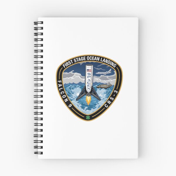 Item preview, SpaceX Falcon 9 CRS-3 First Stage Ocean Landing Patch designed and sold by CharlieDesings.