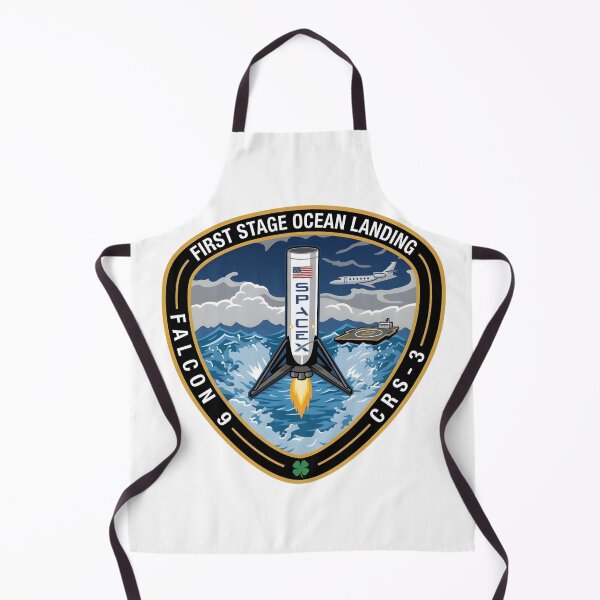 Item preview, SpaceX Falcon 9 CRS-3 First Stage Ocean Landing Patch designed and sold by CharlieDesings.