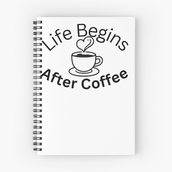 Item preview, Life Begins After Coffee Funny Coffee Lover Sticker designed and sold by harmonybaby0106.