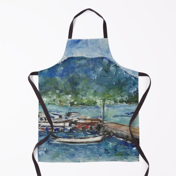 Item preview, Landscape with a boat - on-site oil on canvas designed and sold by oriondoor.