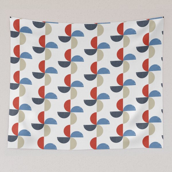 Item preview, Geometric Flower in Bold Colors designed and sold by Artozat.