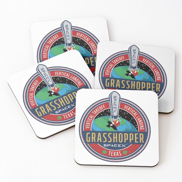 Item preview, SpaceX Grasshopper VTVL Test Program Patch designed and sold by CharlieDesings.