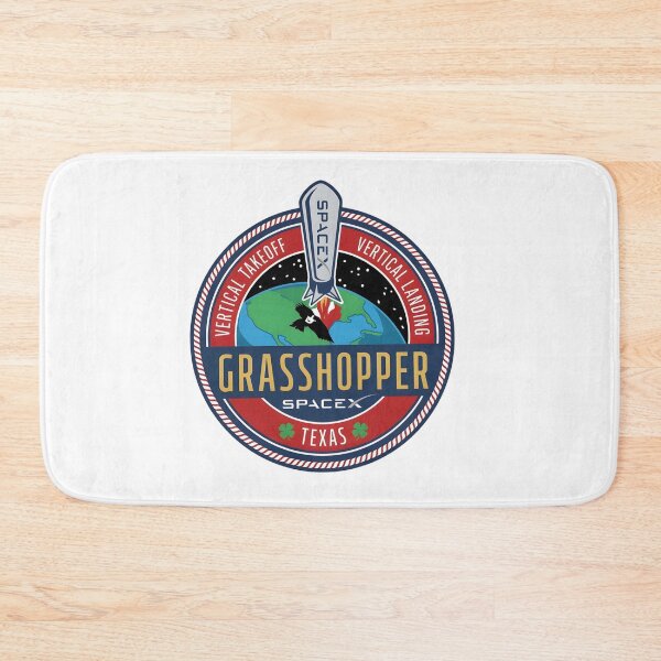 Item preview, SpaceX Grasshopper VTVL Test Program Patch designed and sold by CharlieDesings.