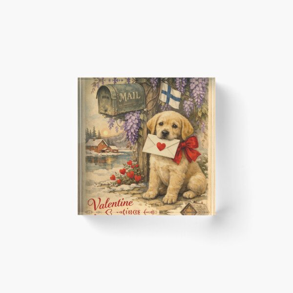 Item preview, Valentine greetings from Michigan designed and sold by FreshWaterWares.