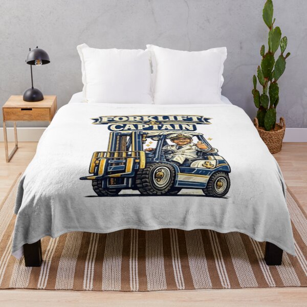 Item preview, Forklift Captain Nautical Retro Operator Design designed and sold by RetroNibylander.