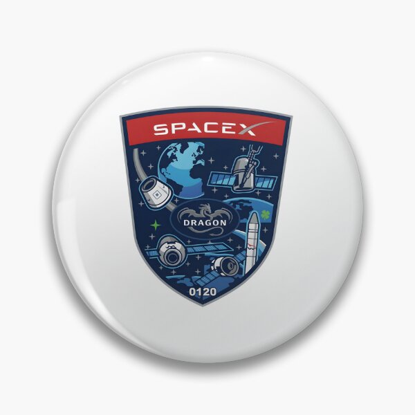 Item preview, SpaceX Dragon 20th Successful Flight Commemorative Patch designed and sold by CharlieDesings.