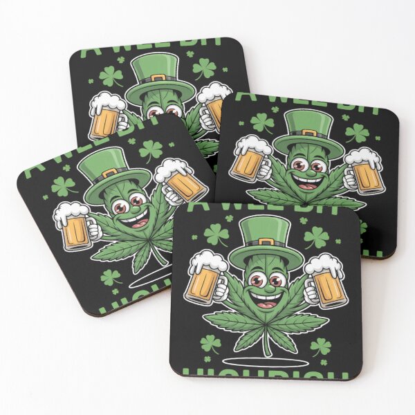 Item preview, A Wee Bit Highrish Funny 420 Weed Marijuana St Patricks Day  designed and sold by LauraHarrison46.