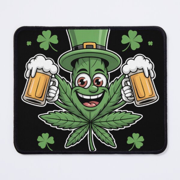 Item preview, A Wee Bit Highrish Funny 420 Weed Marijuana St Patricks Day designed and sold by LauraHarrison46.
