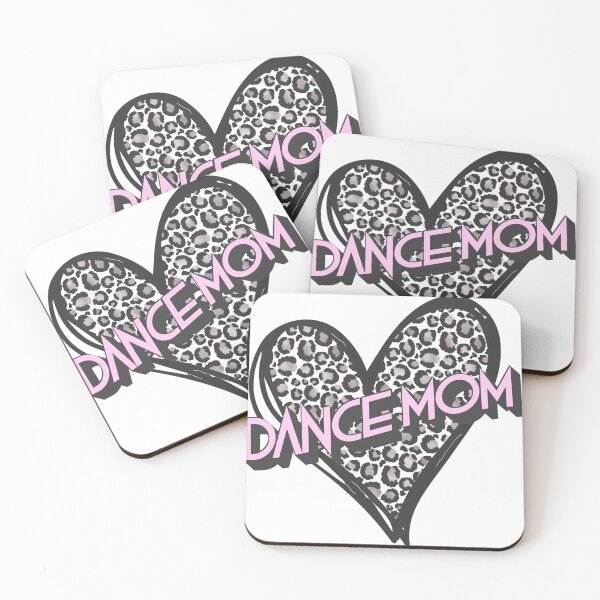 Item preview, Leopard Heart Dance Mom designed and sold by Firebird & Fern.