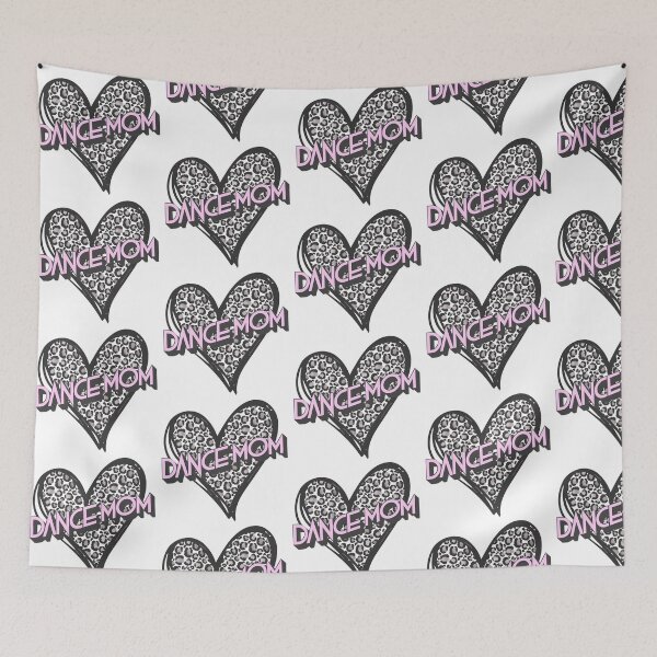 Item preview, Leopard Heart Dance Mom designed and sold by Firebird & Fern.
