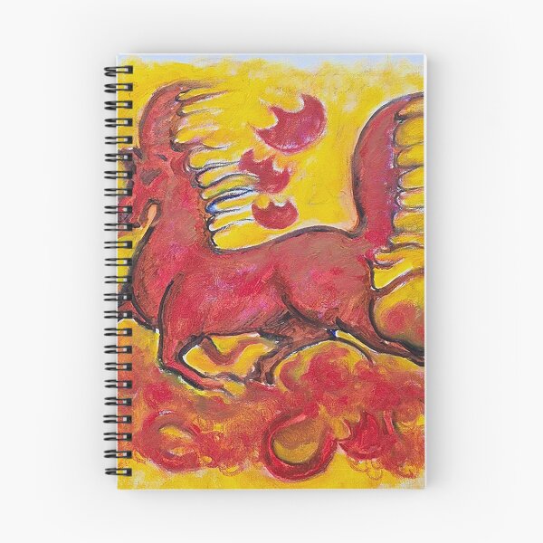 Item preview, Flying Red Horse – Fantasy Art designed and sold by oriondoor.