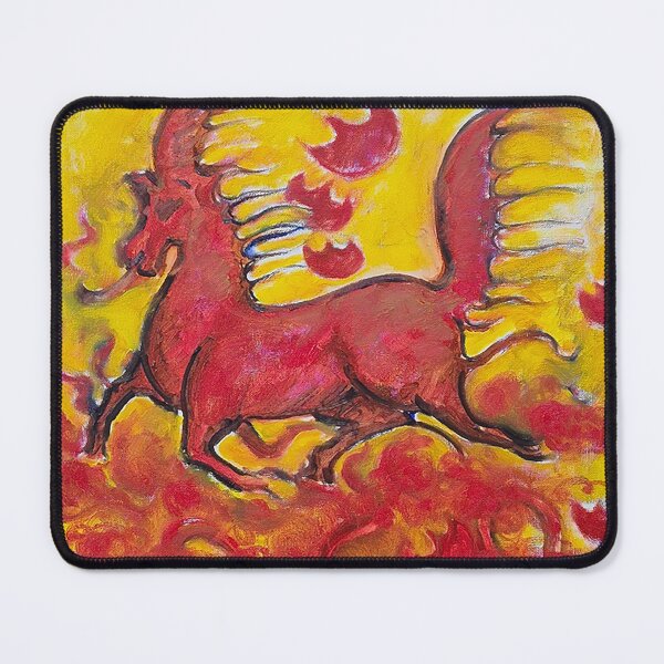 Item preview, Flying Red Horse – Fantasy Art designed and sold by oriondoor.