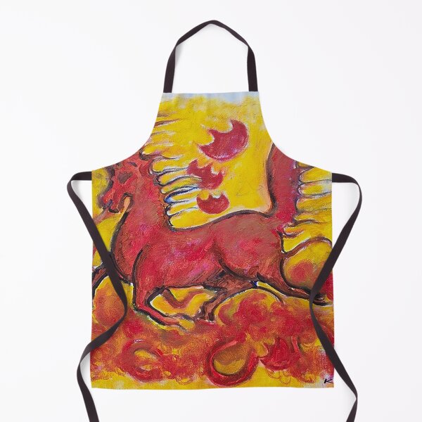 Item preview, Flying Red Horse – Fantasy Art designed and sold by oriondoor.