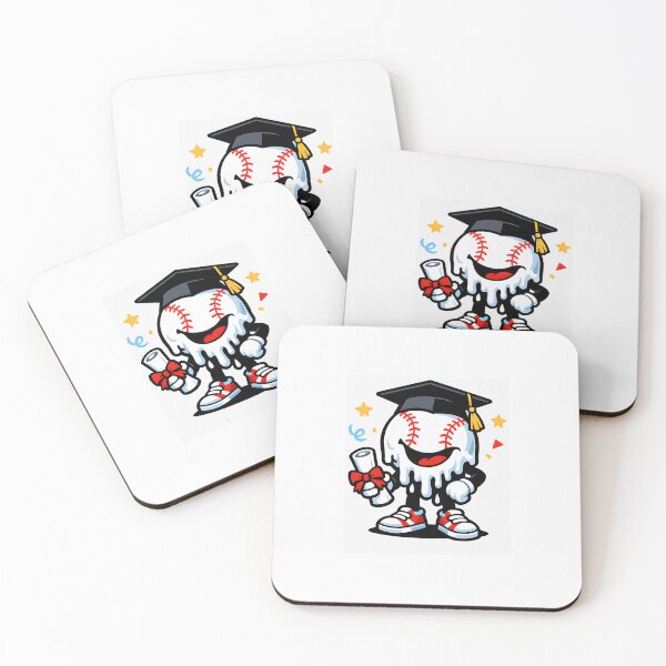 Item preview, Ice Cream Drip Graduation Class Baseball  designed and sold by scottygrindz.