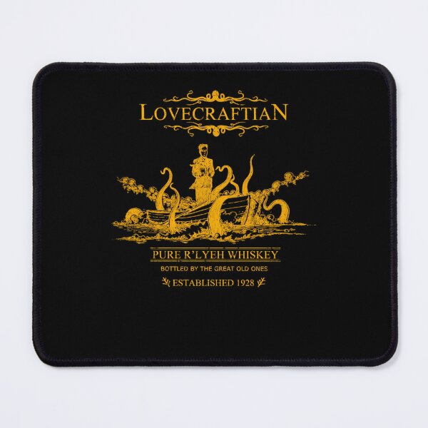 Item preview, LovecraftianR'lyeh Whiskey Gold Label  designed and sold by Aidan Core.