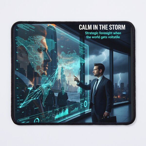 Item preview, "Calm in the Storm — Strategic Foresight When the World Gets Volatile" designed and sold by Creative-RE.
