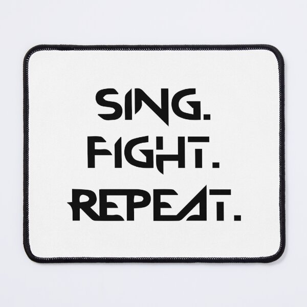 Item preview, Sing Fight Repeat Quote K-pop designed and sold by Hanna Dreamy.