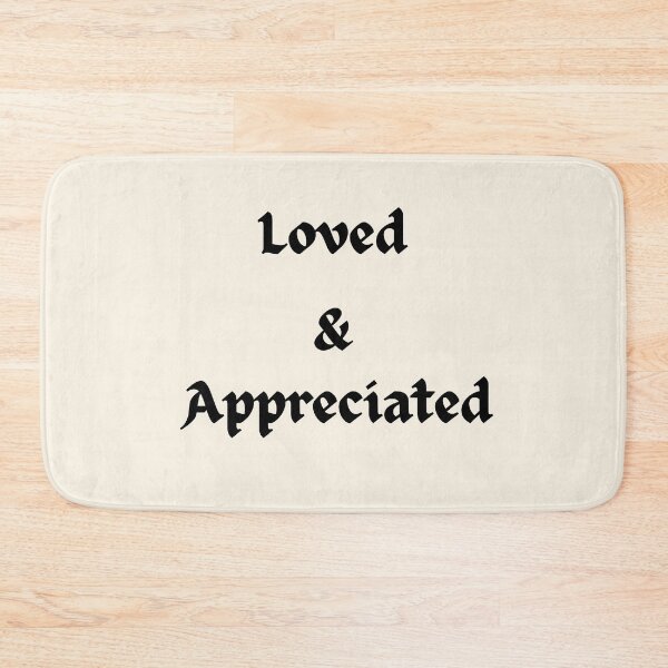 Item preview, Loved and Appreciated Christian Gift designed and sold by StillTrustingCo.