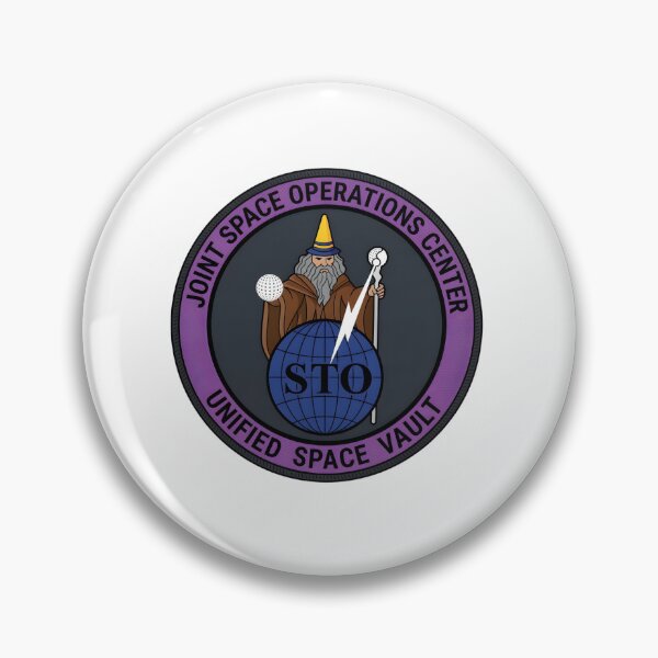 Item preview, Joint Space Operations Center Wizard Emblem - Unified Space Vault designed and sold by CharlieDesings.