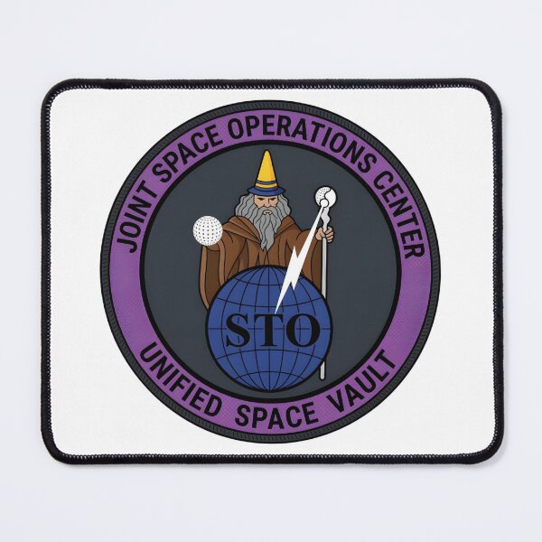 Item preview, Joint Space Operations Center Wizard Emblem - Unified Space Vault designed and sold by CharlieDesings.
