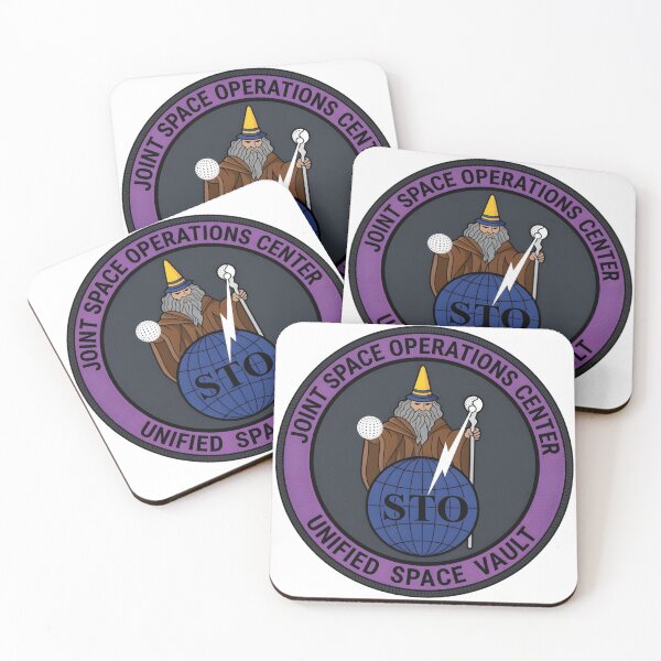 Item preview, Joint Space Operations Center Wizard Emblem - Unified Space Vault designed and sold by CharlieDesings.