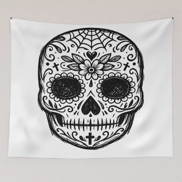 Item preview, Día de los Muertos Mask Design designed and sold by optimusprime39.