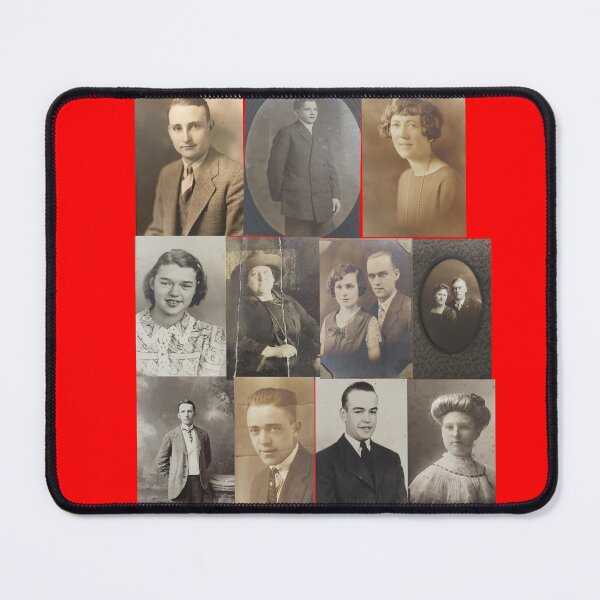 Item preview, Vintage Photo Portrait Collage  designed and sold by Cat Haven & Rescue .