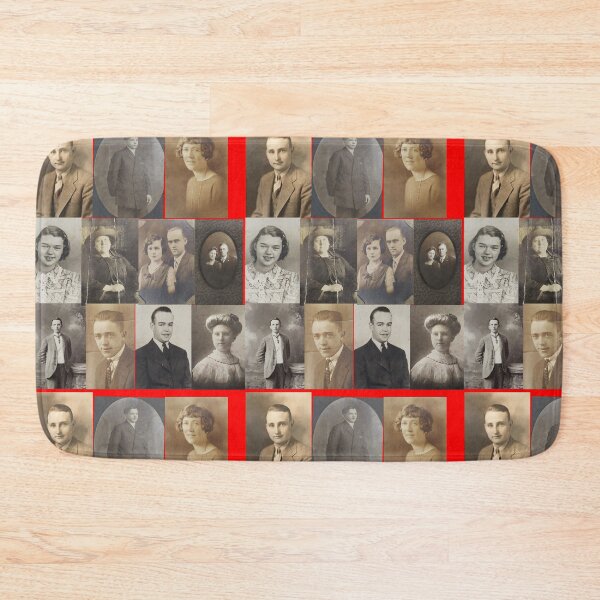 Item preview, Vintage Photo Portrait Collage  designed and sold by Cat Haven & Rescue .
