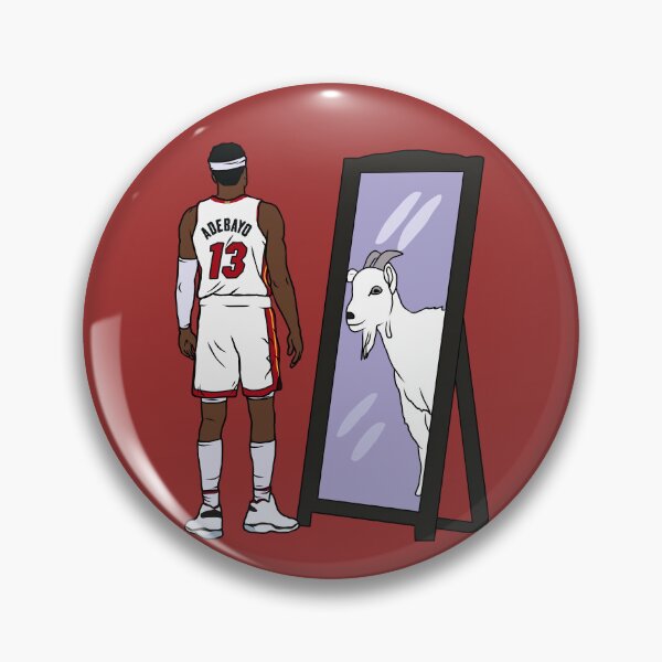 Item preview, Bam Adebayo Mirror GOAT designed and sold by RatTrapTees.