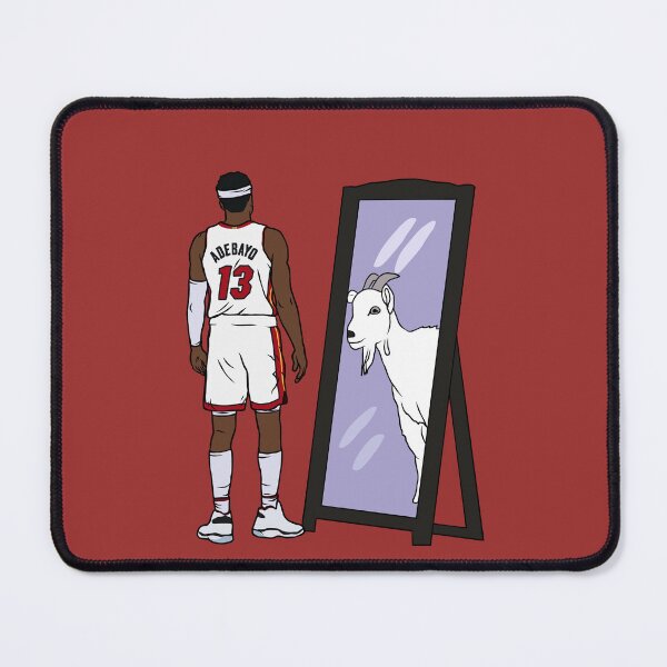 Item preview, Bam Adebayo Mirror GOAT designed and sold by RatTrapTees.