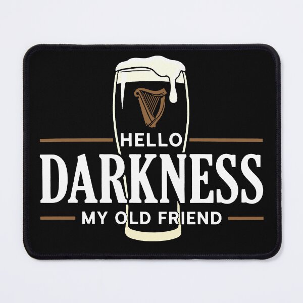 Item preview, Hello Darkness My Old Friend Vitamin G Funny Quote designed and sold by BingyBongoArt.