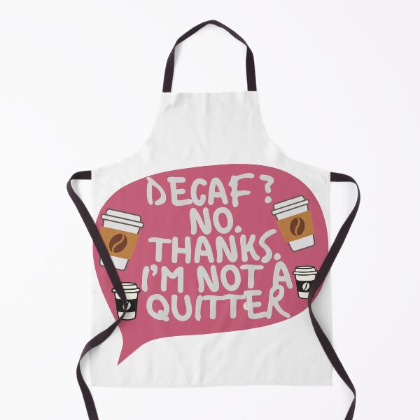 Item preview, Decaf No Thanks I’m Not a Quitter Funny Coffee Lover Sticker designed and sold by harmonybaby0106.