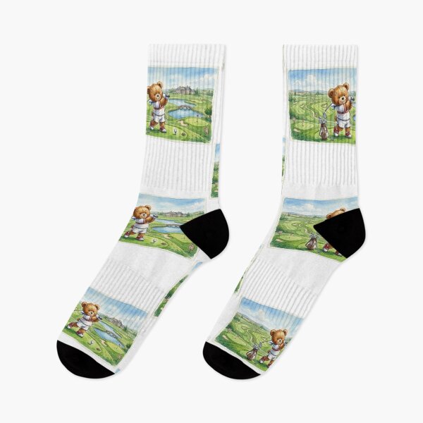 Item preview, Teddy Playing Golf designed and sold by lockdownmind.