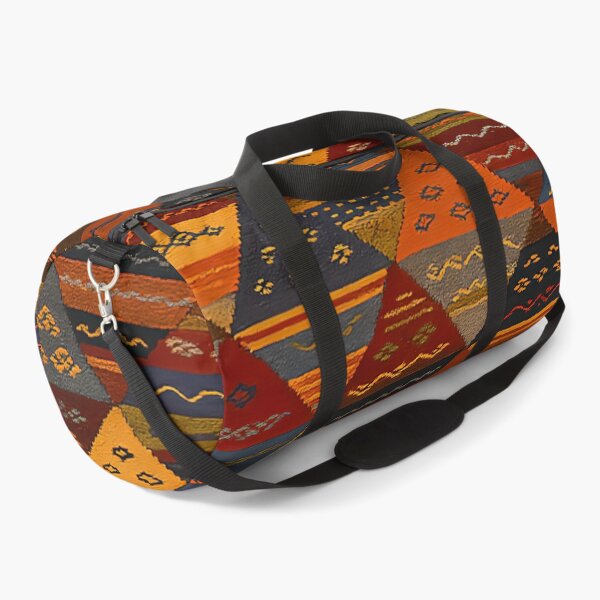 Item preview, Moroccan Berber Kilim Geometric Tribal Pattern Textile Design designed and sold by PinUpPizzazz.