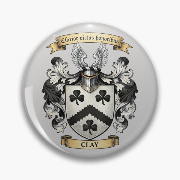 Item preview, The Clay Family Coat of Arms designed and sold by BagTown Clans.
