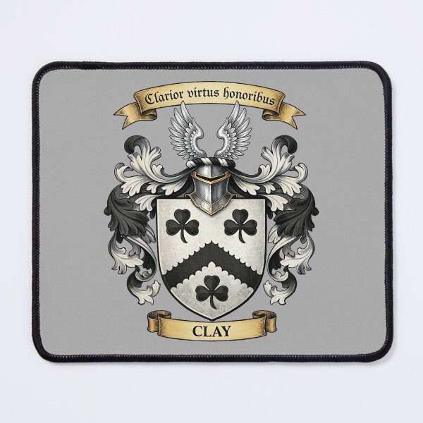 Item preview, The Clay Family Coat of Arms designed and sold by BagTown Clans.