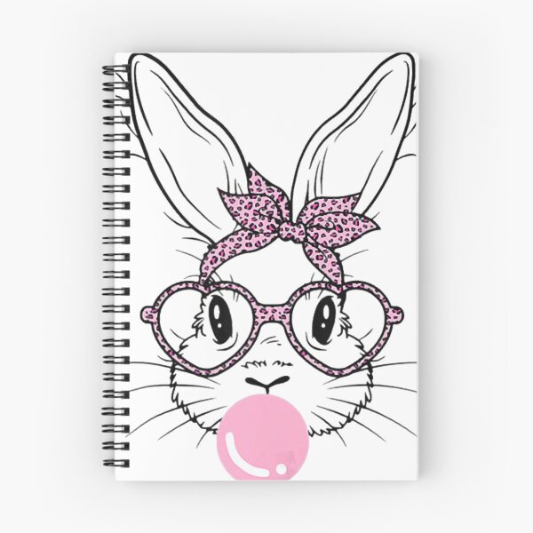 Artikelvorschau, Hasengesicht, Leopardenbrille, Kaugummi, Ostern entworfen und verkauft von LauraHarrison46.