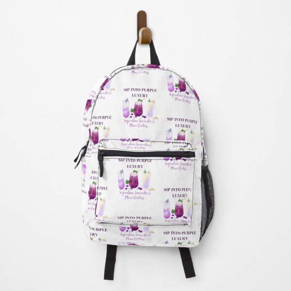 Item preview, Signature Lavender & Plum Coolers Art - Aesthetic Purple Beverage Print designed and sold by Akira Design Store.